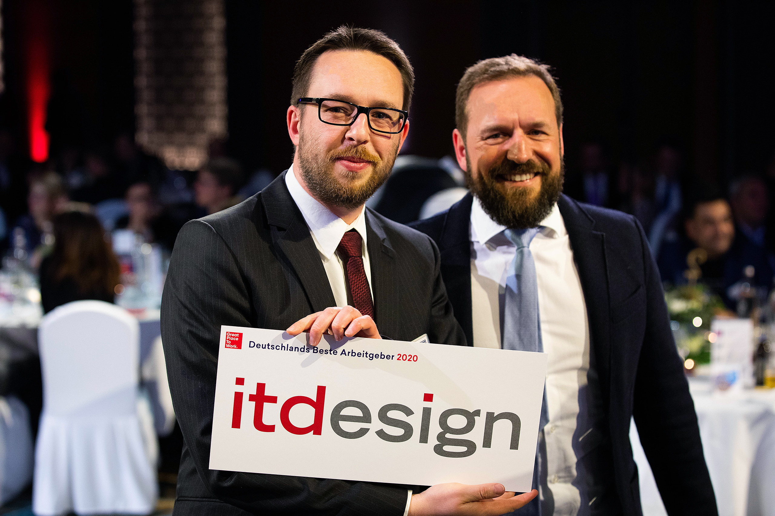 itdesign received the Great Place to Work award.